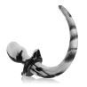 Oxballs Plug Queue Puppy Tail Beagle 9.5 x 5 cm Blanc